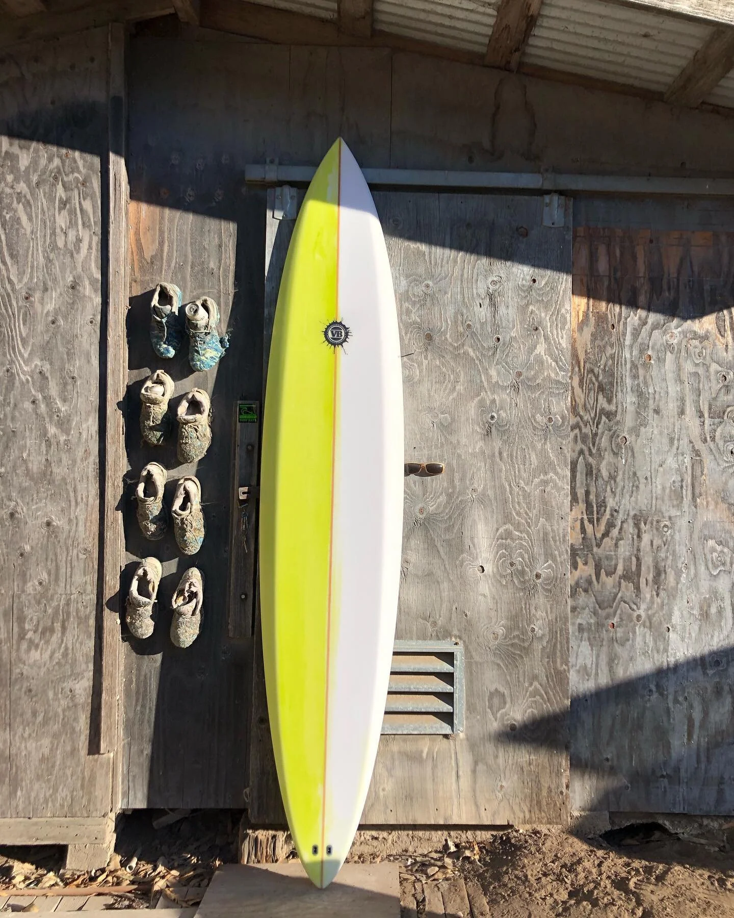 Flat deck Twinzer custom surfboard