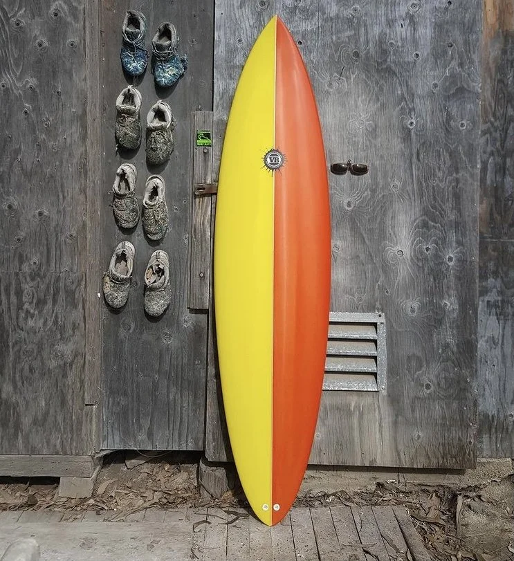 Going Big surfboard by Vince Broglio