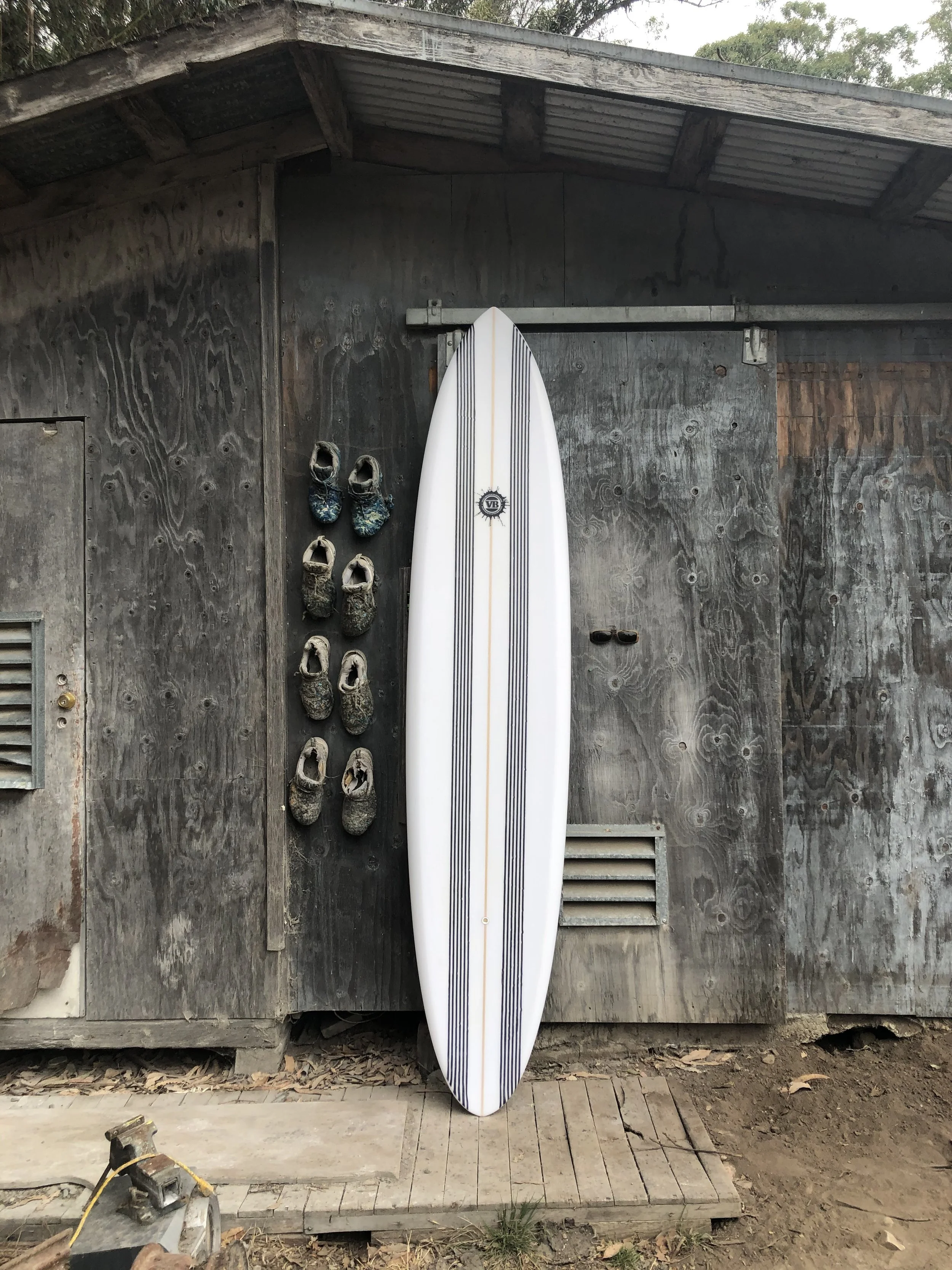 The Cruzer longboard surfboard by Vince Broglio