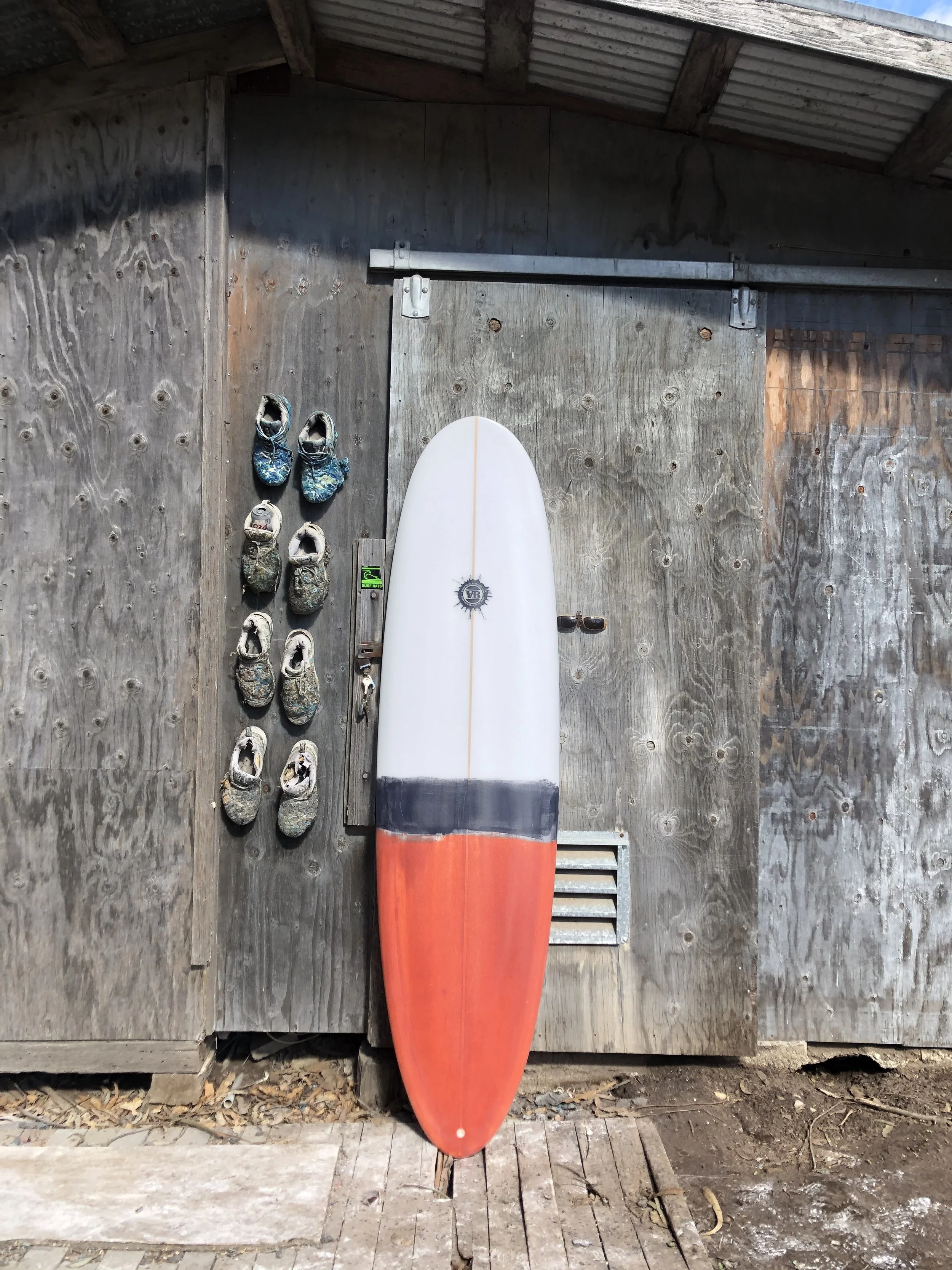 The Pug surfboard by Vince Broglio
