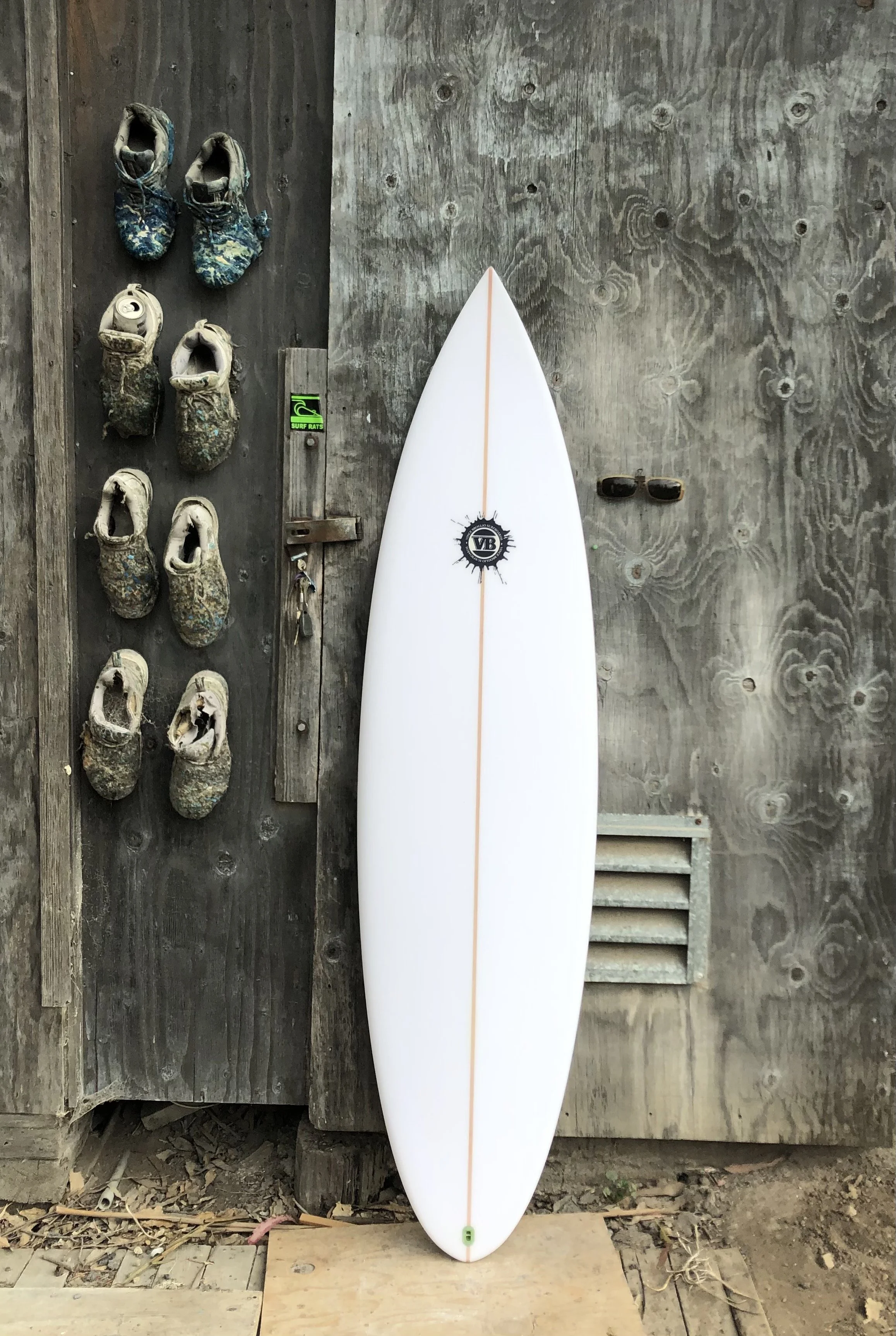 The RP1 performance surfboard by Vince Broglio