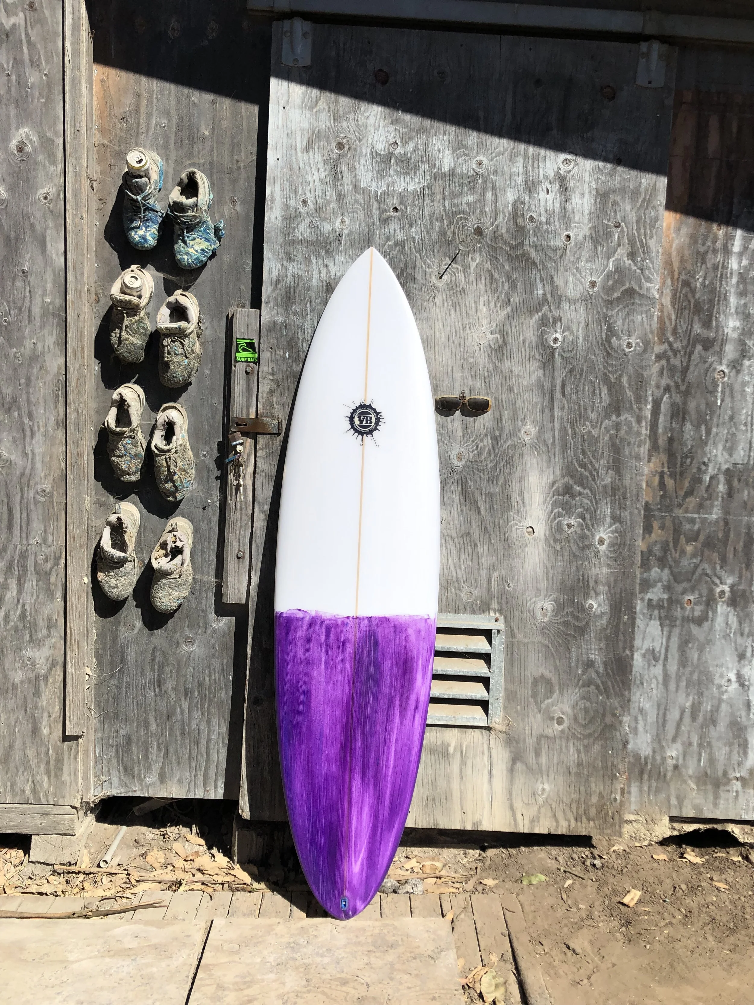 The RP2 performance surfboard by Vince Broglio