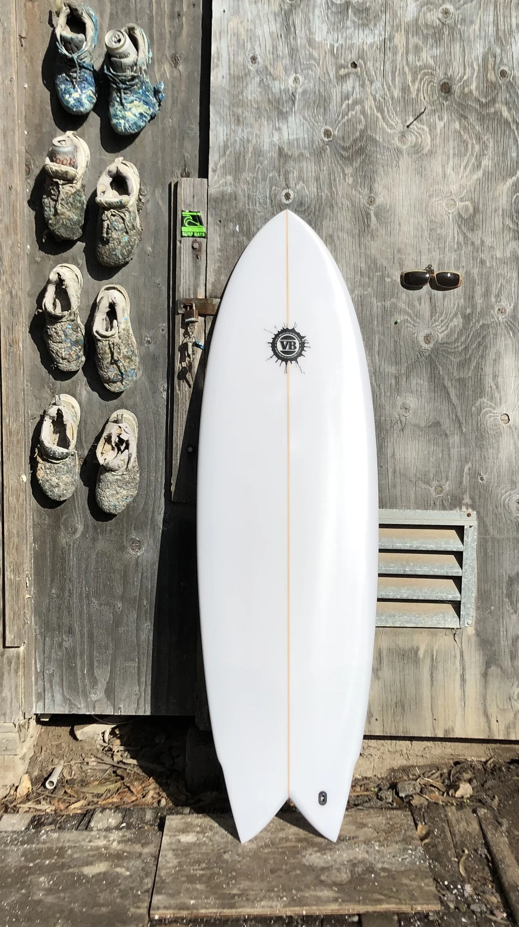The Winged Fish surfboard by Vince Broglio